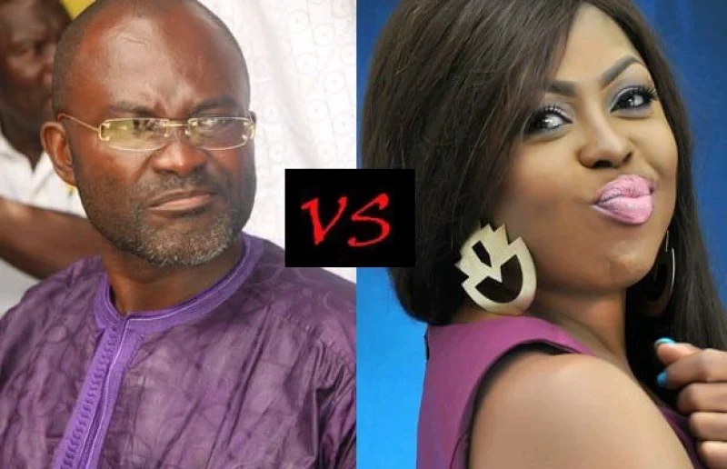 Afia Schwar Blames Ken Agyapong for Chairman Wontumi’s Downfall