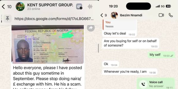 Woman Exposes Alleged UK Scammer Who Vanished After Transaction