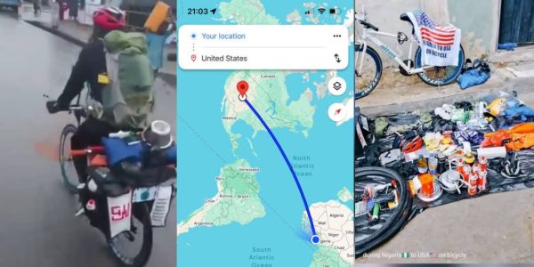 Nigerian Man Attempts Bicycle Ride to USA—Social Media Goes Wild