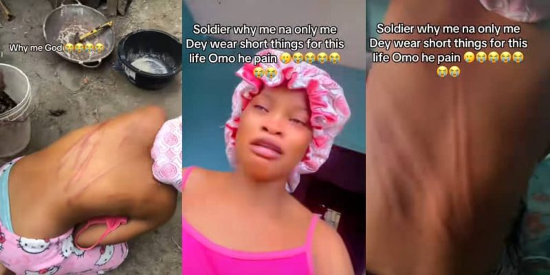 Outrage as Woman Claims Beating by Soldier for Wearing Short Skirt