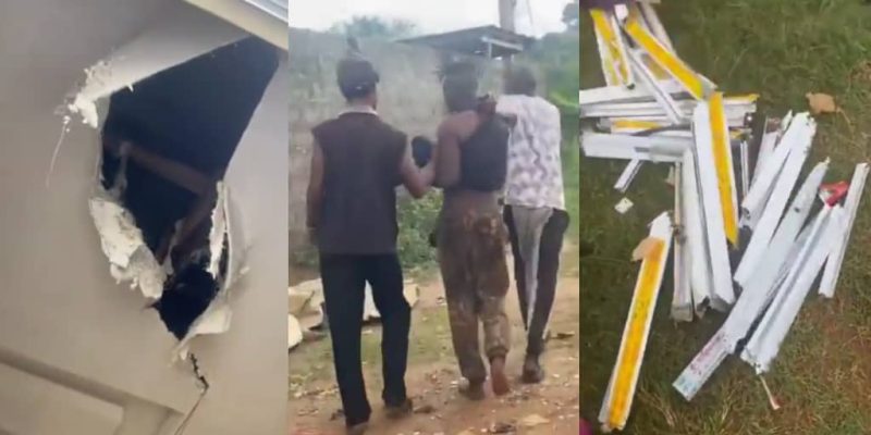 Thief Busted with Stolen Building Materials Hidden in Secret Location