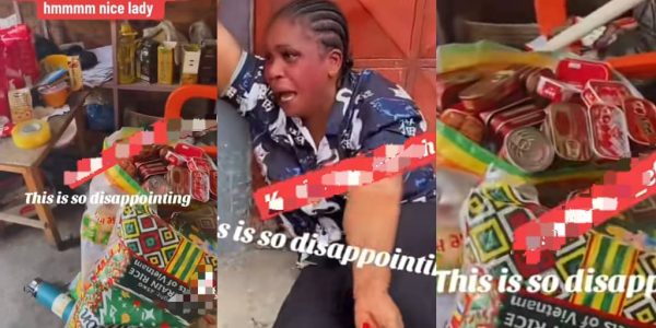 Woman Tied Up for Allegedly Stealing Dozens of Sardines
