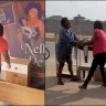 Viral Video Shows Heated Dispute Over Wedding Banner Used as Sunshade