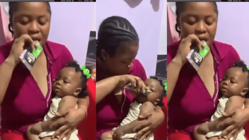 Shocking Video Shows Mother Giving Alcohol to Infant “To Help Her Sleep”