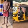 Infamous 'IGP' Tricycle Rider Caught Red-Handed Stealing Near Bogoso Hospital