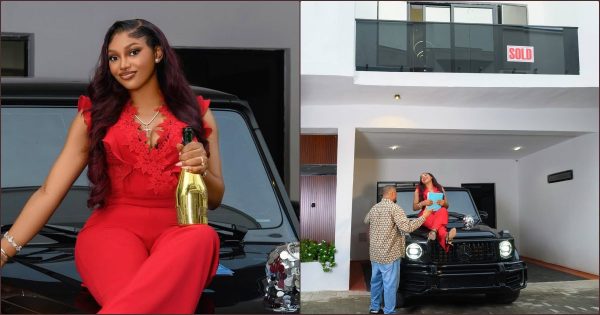 BBNaija’s Chomzy Gets Surprise Mansion from Her Husband!